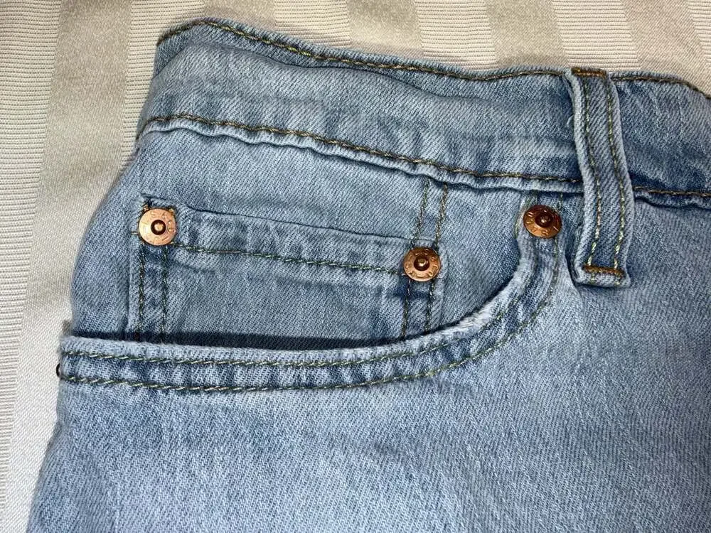 Levi’s 511 Slim Fit Jeans Men's 33X30 Light Wash Blue Denim Pants